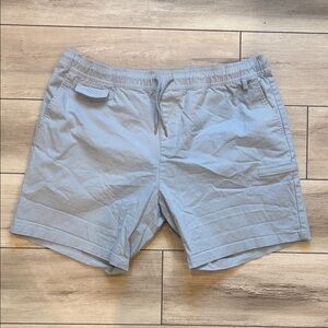 Bottoms Lab baby blue men's elastic waist shorts size XL